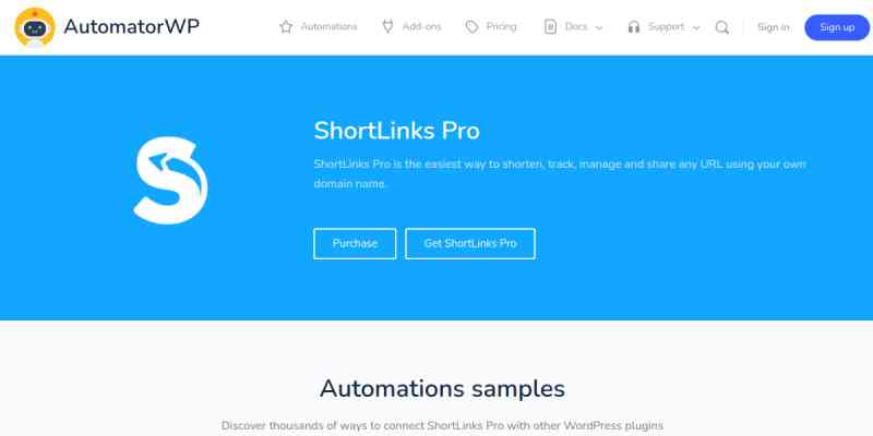 AutomatorWP – ShortLinks Pro