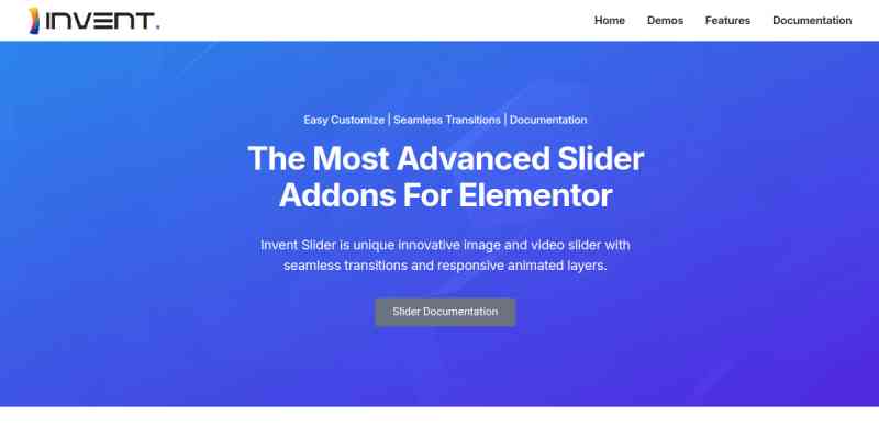 Invent Slider for Elementor