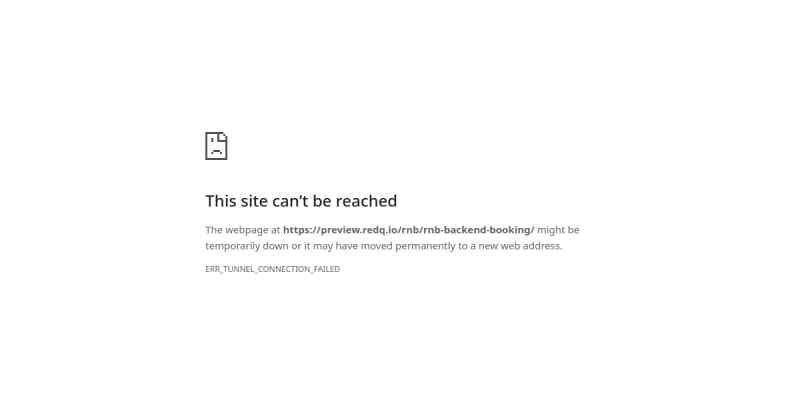 RnB Backend Booking