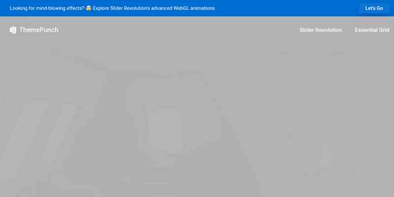 Slider Revolution Transitionpack Add-On