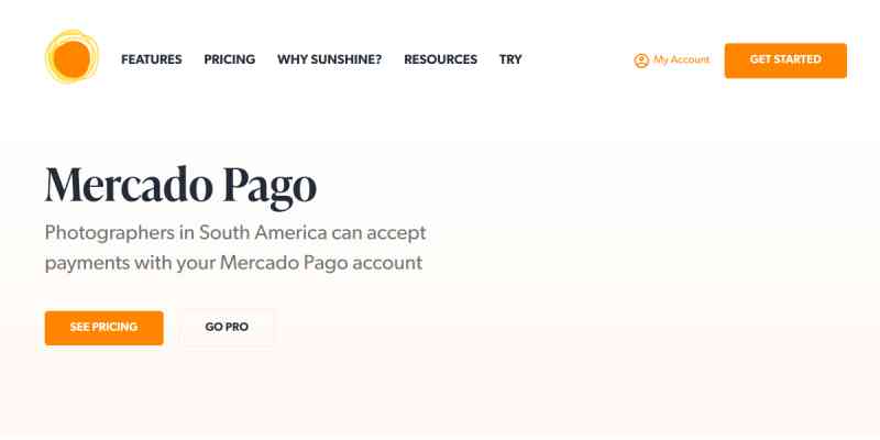 Sunshine Photo Cart – Mercado Pago