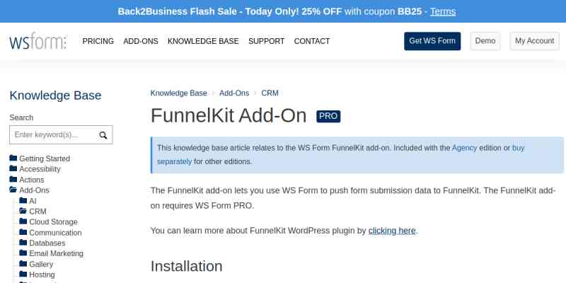 WS Form PRO – FunnelKit