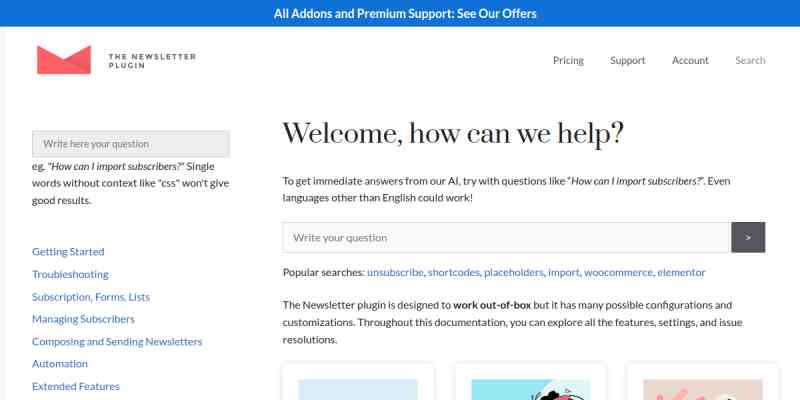 Newsletter – Paid Membership Pro Integration