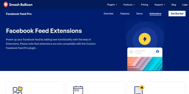 Custom Facebook Feed Pro – Extensions