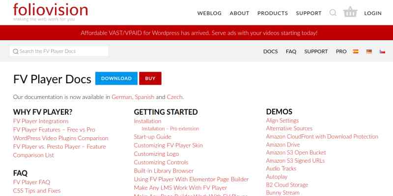 FV Player Pro