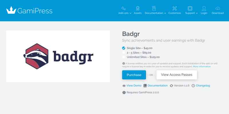 GamiPress – Badgr