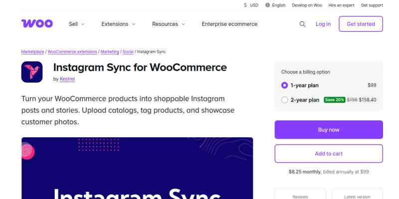 Instagram for WooCommerce