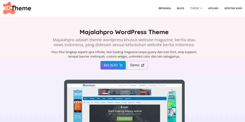 Majalahpro Core