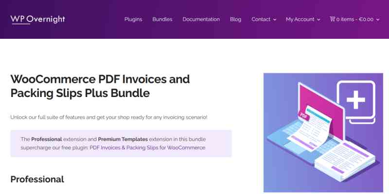 PDF Invoices & Packing Slips for WooCommerce