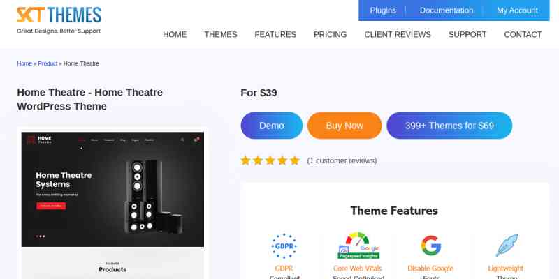 SKT Home Theatre Pro