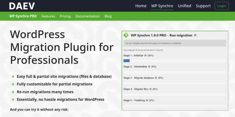 WP Synchro PRO