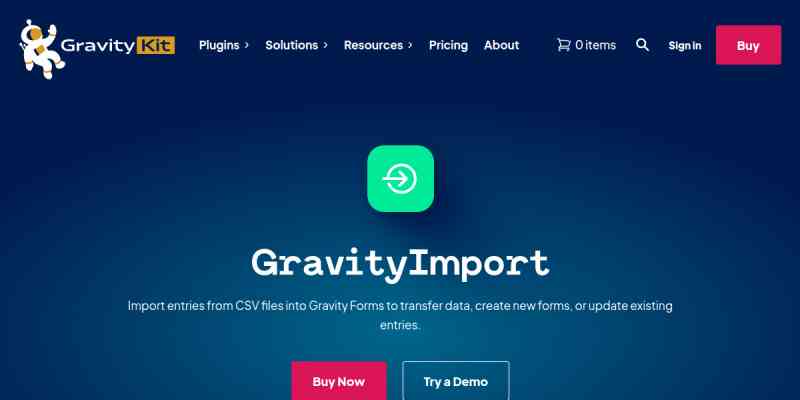 GravityView – Gravity Forms Import Entries