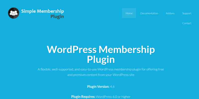 Simple Membership After Login Redirection