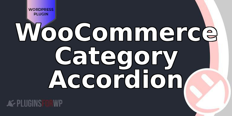 WooCommerce Category Accordion