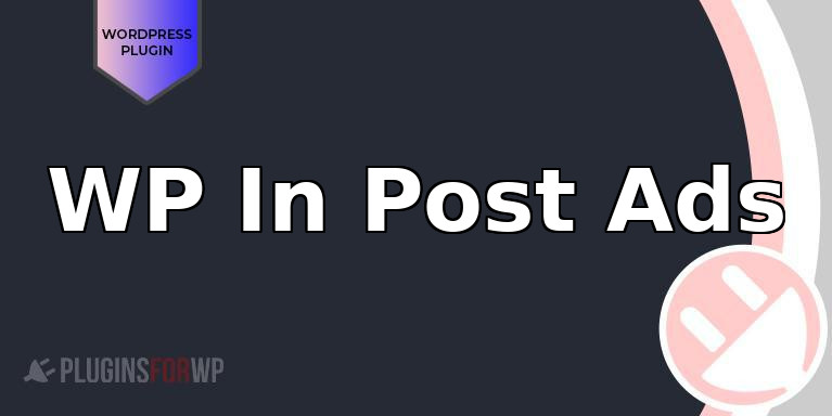 WP In Post Ads