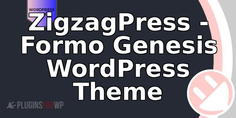 ZigzagPress – Formo Genesis WordPress Theme