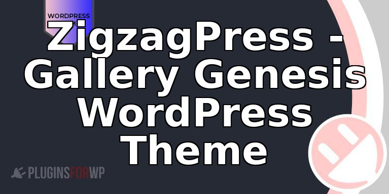 ZigzagPress – Gallery Genesis WordPress Theme