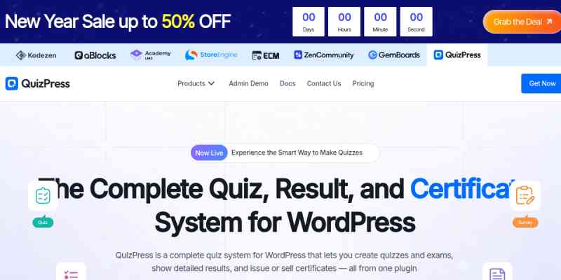 QuizPress (Premium)