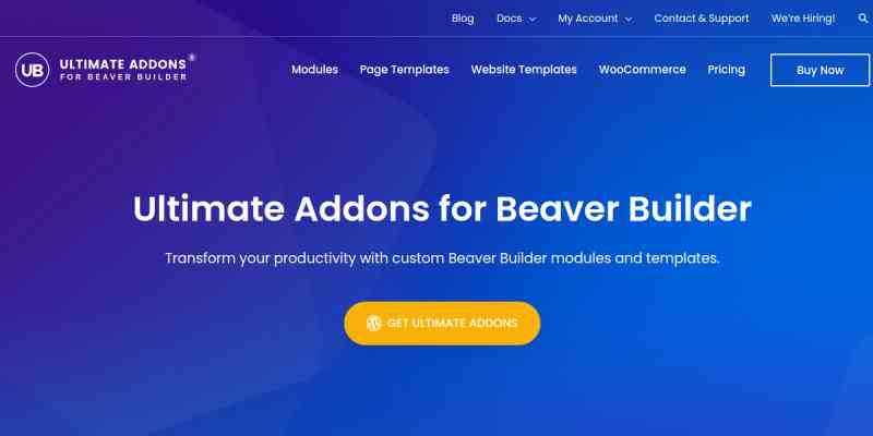 Ultimate Addons for Beaver Builder Pro