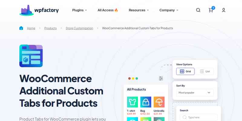 Compare Products for WooCommerce Pro