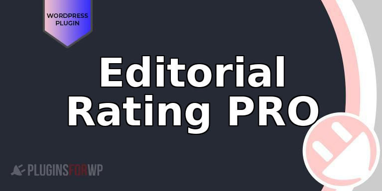 Editorial Rating PRO