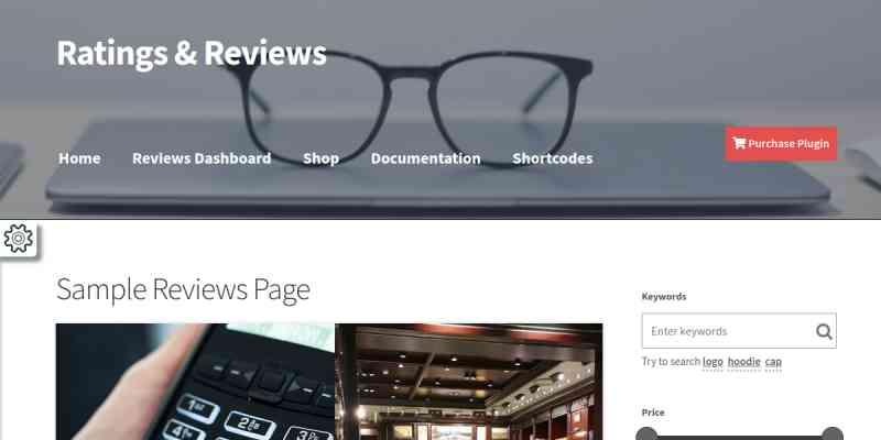 Ratings & Reviews plugin