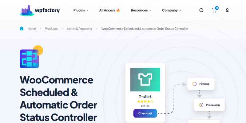 Scheduled & Automatic Order Status Controller for WooCommerce Pro