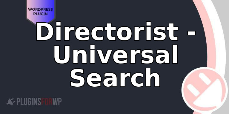 Directorist – Universal Search