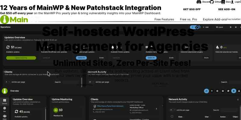 MainWP Solid Security Integration