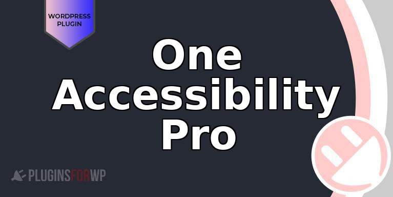 One Accessibility Pro