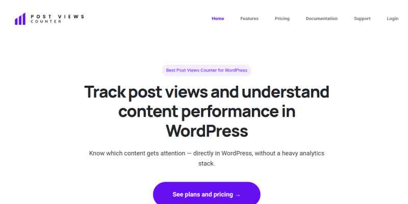 Post Views Counter Pro