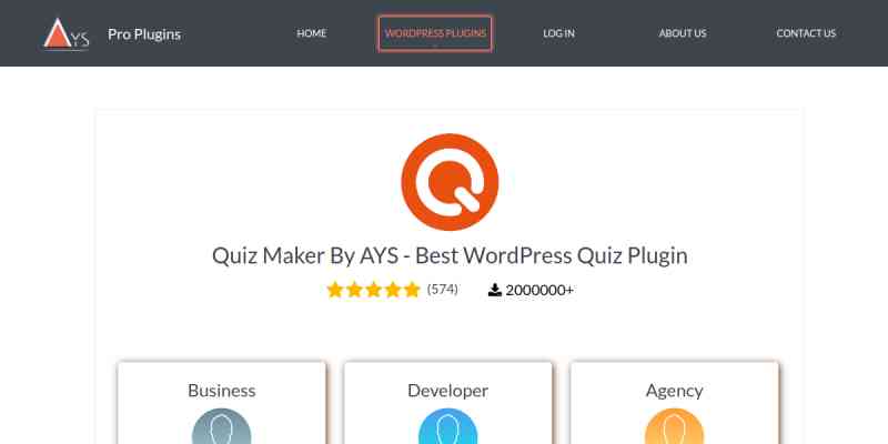 Quiz Maker Add-on – Advanced Display Quizzes