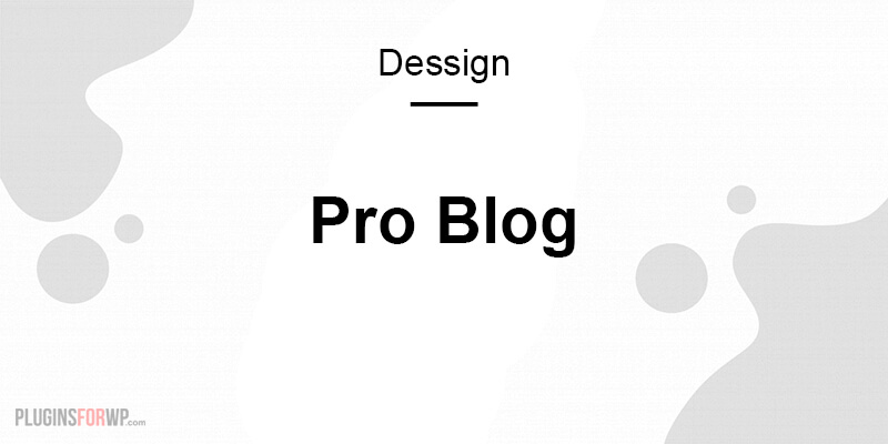 Pro Blog Responsive WordPress Theme