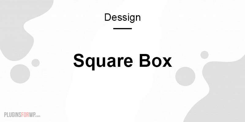 Square Box Responsive Theme
